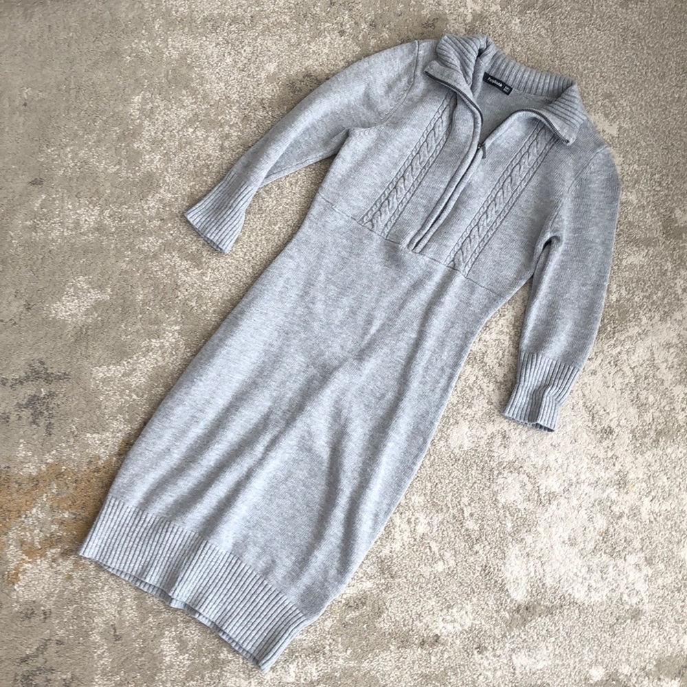 Thick, soft sweater dress